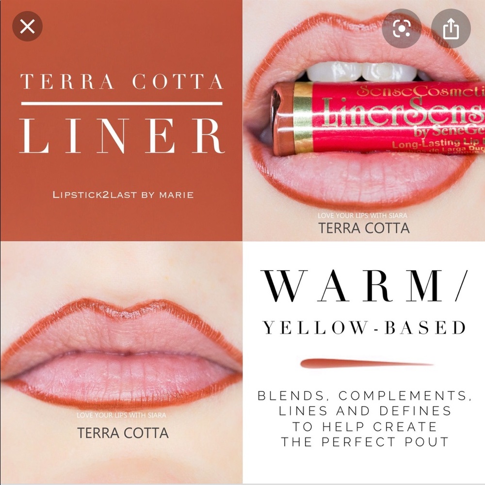 NEW/Sealed Terra Cotta Lipliner- SeneGence